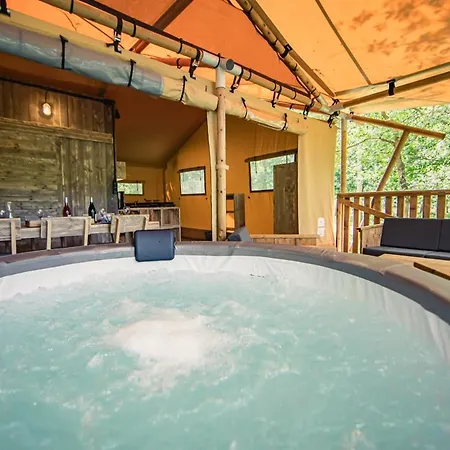 Tente Jacuzzi Privatif En Pleine Nature * Thiel-sur-Acolin